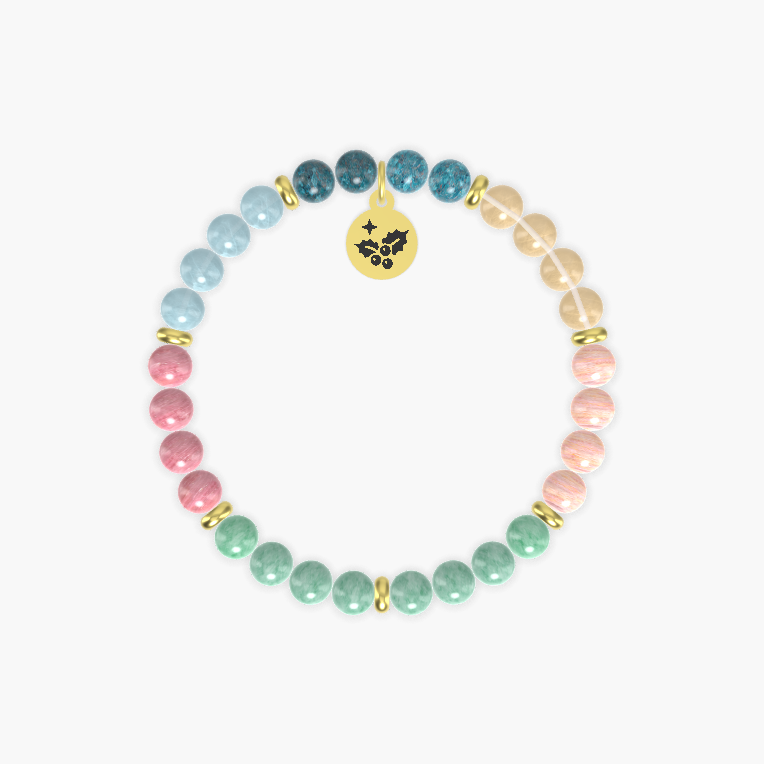 Green Jade, Rhodonite, Citrine and more Gemstone Bracelet