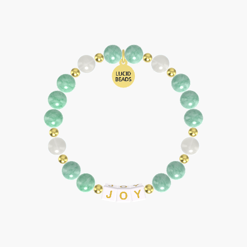 Green Jade and Moonstone Bracelet