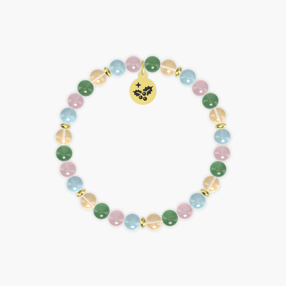 Citrine, Aventurine, Rose Quartz and more Gemstone Bracelet