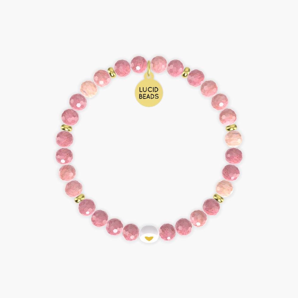 Rhodonite Bracelet for World Heart Day