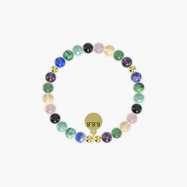 Amethyst, Aventurine, Citrine and more Gemstone Bracelet