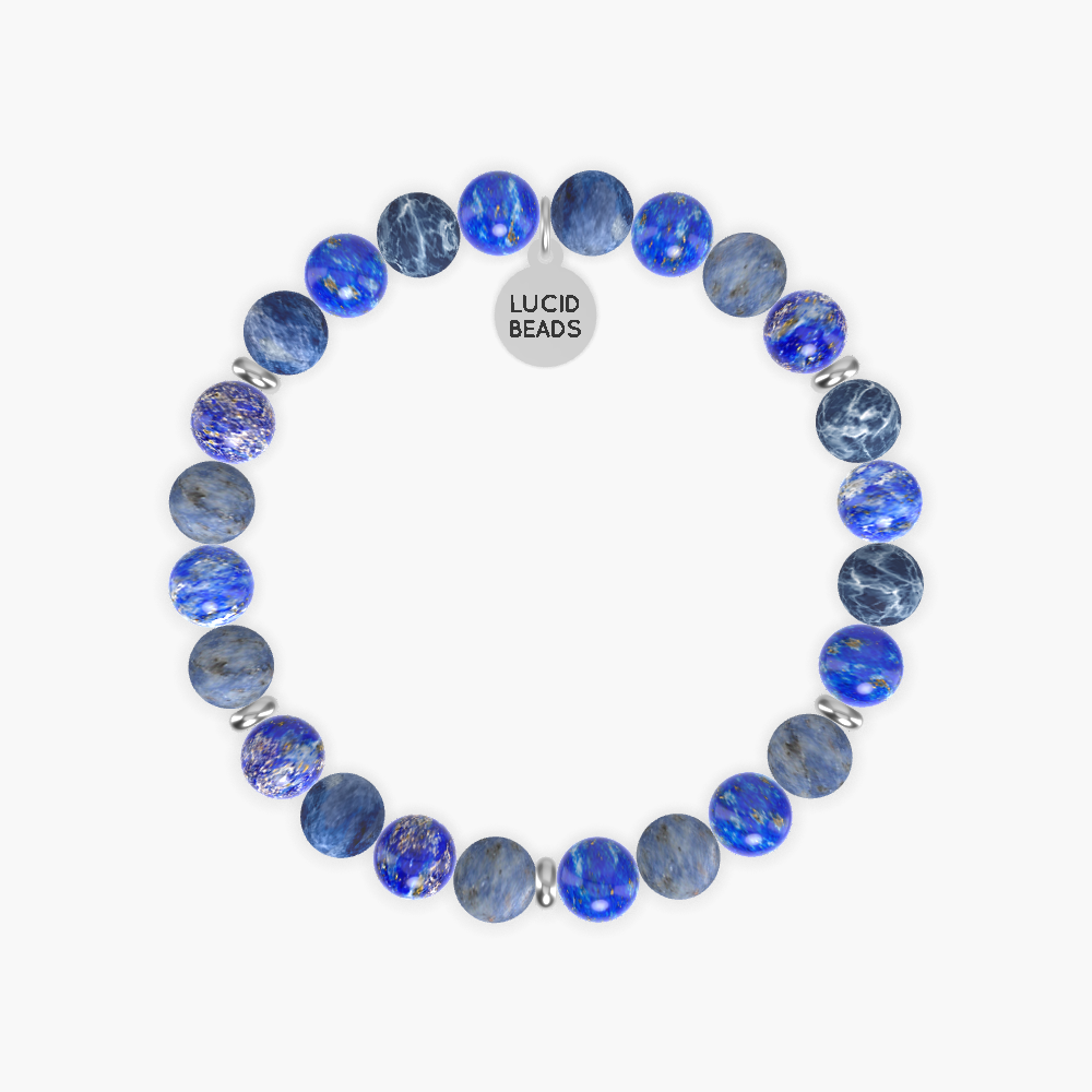 Freedom Seeker - Lapis Lazuli and Sodalite Bracelet