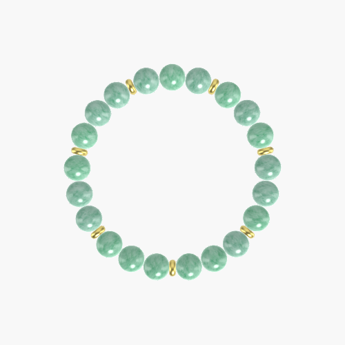 Fortune Harmony - Green Jade Bracelet