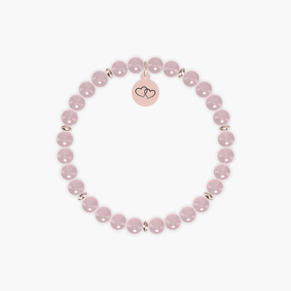 Love's Embrace - Rose Quartz Bracelet