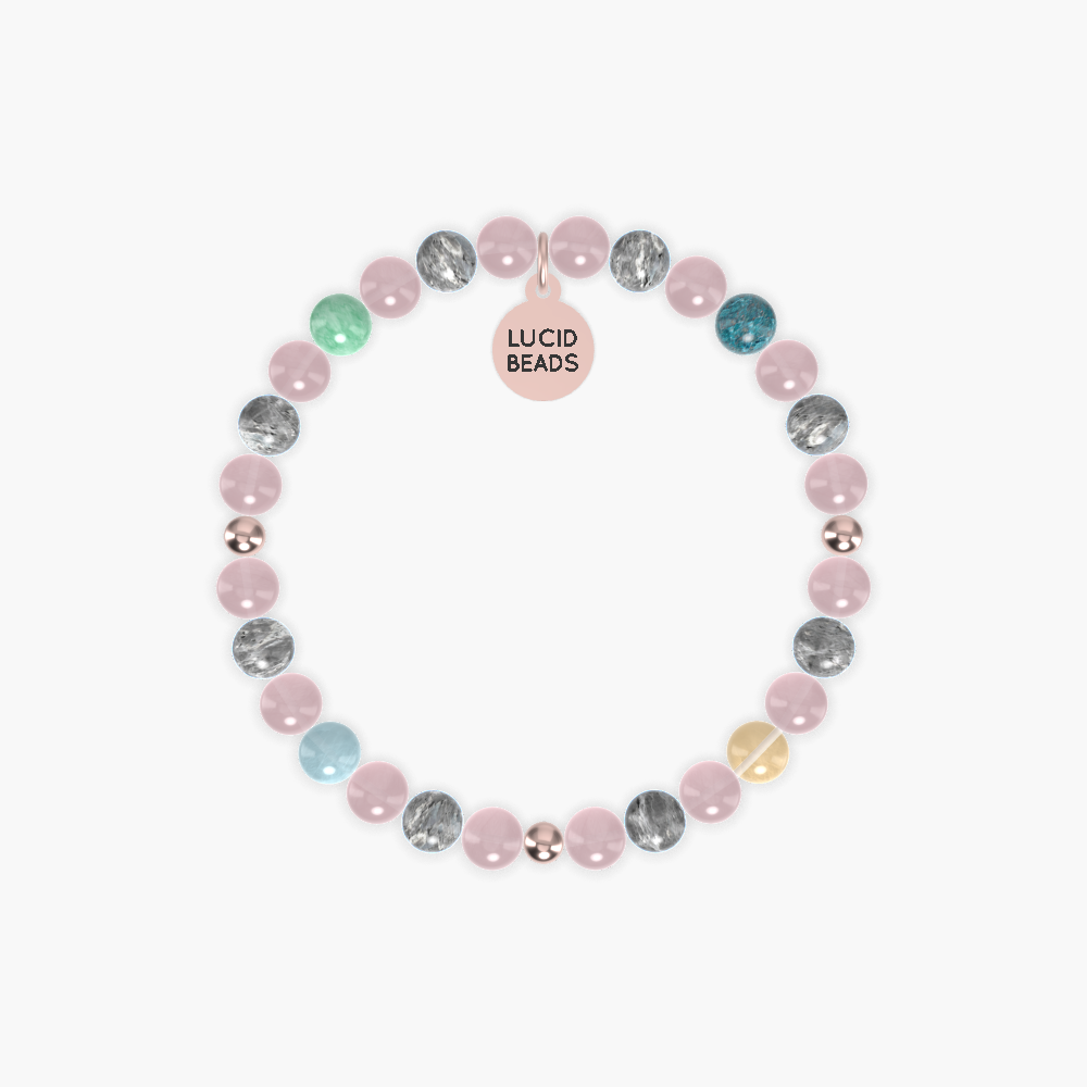 Rose Quartz, Labradorite, Citrine and more Gemstone Bracelet